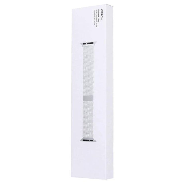Universal Fashion Box for Apple Watch and Smart Watch Bands white slim storage box for travel and band protection