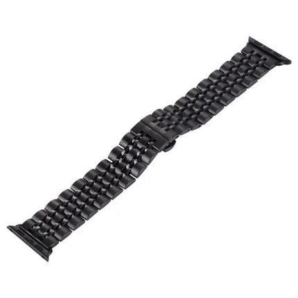 22mm Men's Stainless Steel Watch Band Hidden Butterfly