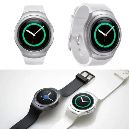 Samsung Gear S2 Silicone Watch Band Solid Color Sport