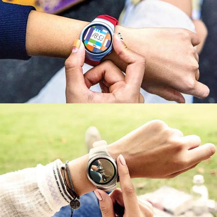 Samsung Gear S2 Silicone Watch Band Solid Color Sport