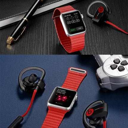 Apple Watch 38mm PU Leather Magnetic Loop Clasp Strap