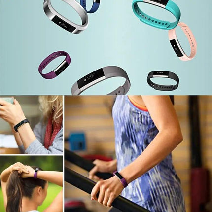 Fitbit Alta Silicone Watch Band Large 22cm Oblique Texture