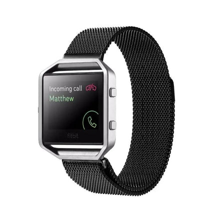 Fitbit Blaze Stainless Steel Magnetic Loop Watch Band