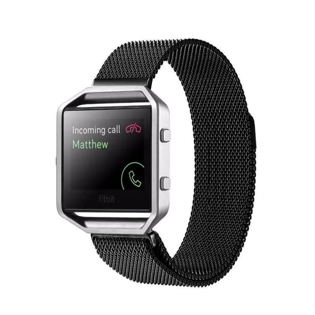 Fitbit Blaze Stainless Steel Magnetic Loop Watch Band
