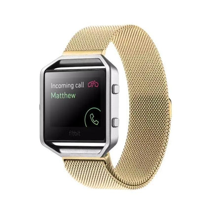 Fitbit Blaze Stainless Steel Magnetic Loop Watch Band