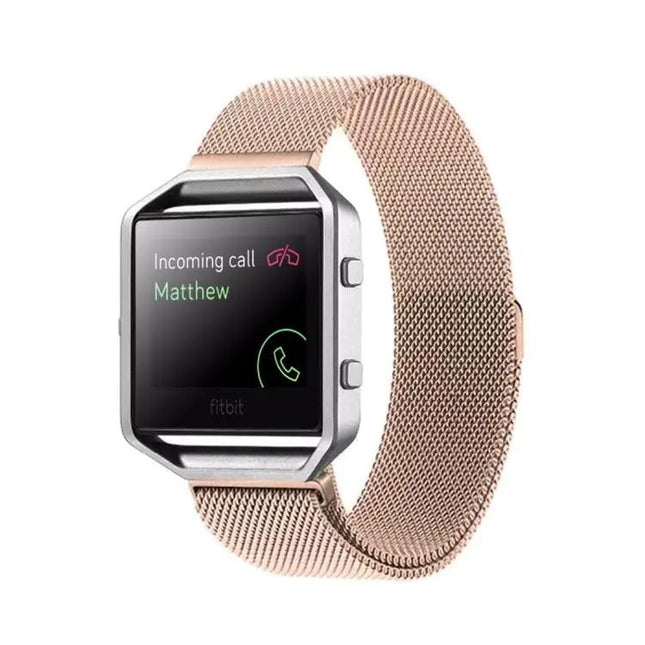 Fitbit Blaze Stainless Steel Magnetic Loop Watch Band