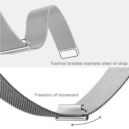 Fitbit Blaze Stainless Steel Magnetic Loop Watch Band