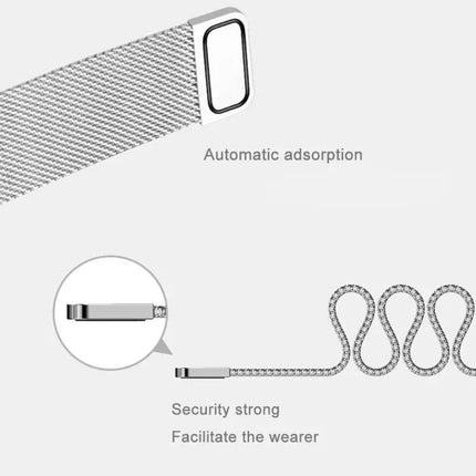 Fitbit Blaze Stainless Steel Magnetic Loop Watch Band