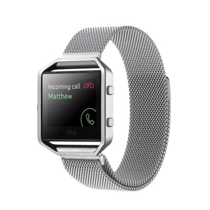 Fitbit Blaze Stainless Steel Magnetic Loop Watch Band