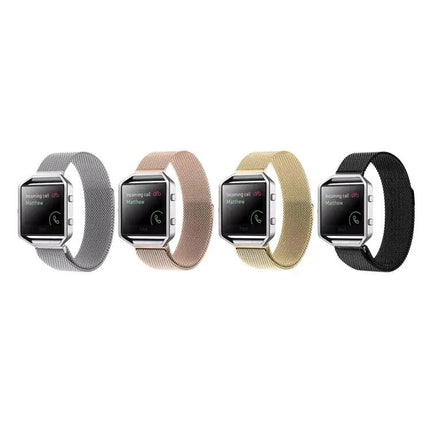 Fitbit Blaze Stainless Steel Magnetic Loop Watch Band