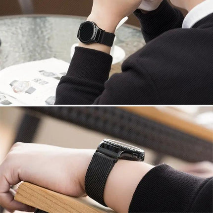 Watch Loop Magnetic Closure Clasp Stainless Steel Watchband for Samsung Gear S2 Classic / S2