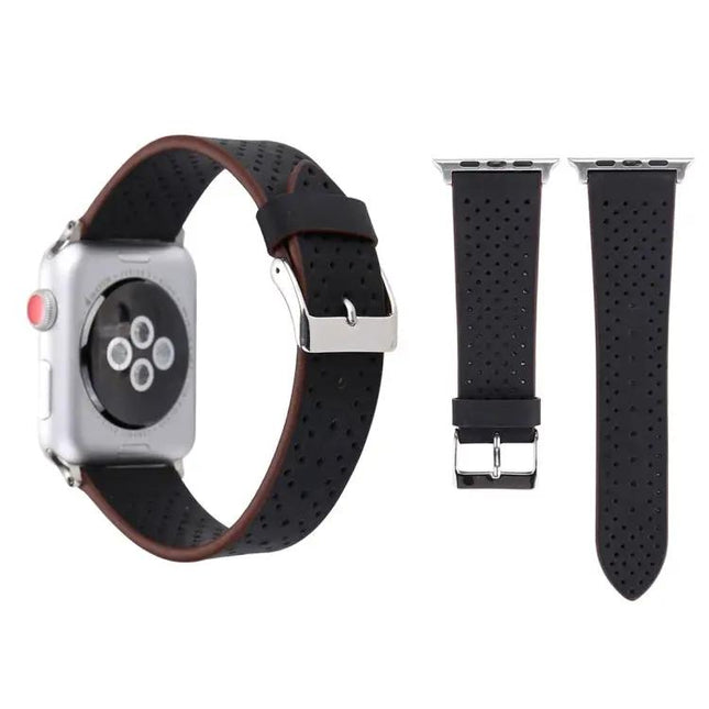 Nylon Hole Pattern Apple Watch Band Compatible 42/41/40/38mm