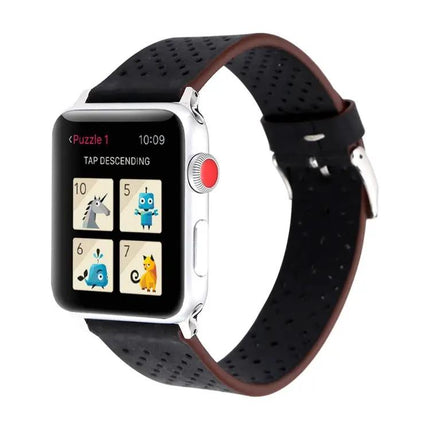 Nylon Hole Pattern Apple Watch Band Compatible 42/41/40/38mm