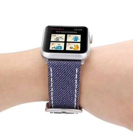 Vintage Cowboy Leather Watch Band Compatible 42mm Strap