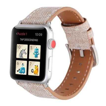 Vintage Cowboy Leather Watch Band Compatible 42mm Strap