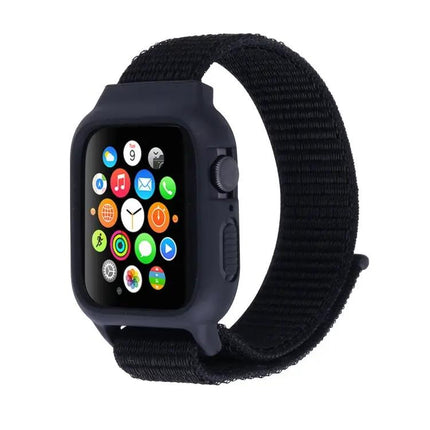 Nylon Hook And Loop Watch Band For Apple Watch 42-49mm