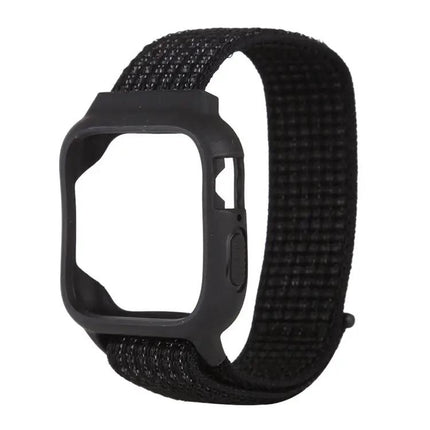 Nylon Hook And Loop Watch Band For Apple Watch 42-49mm
