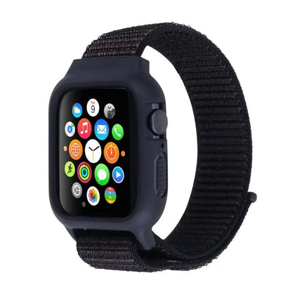 Nylon Hook And Loop Watch Band For Apple Watch 42-49mm