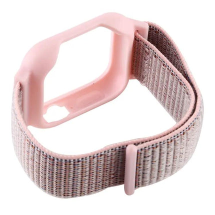 Nylon Hook And Loop Watch Band For Apple Watch 42-49mm