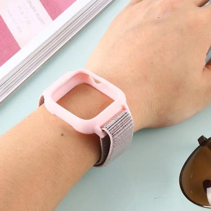 Nylon Hook And Loop Watch Band For Apple Watch 42-49mm