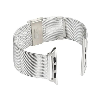 Stainless Steel Watch Band For Apple Watch 42mm Silver