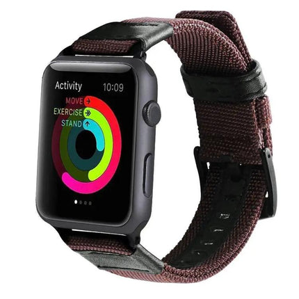 Nylon Watch Band Stainless Steel Buckle for Apple Watch 42mm