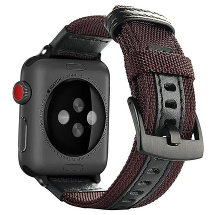 Nylon Watch Band Stainless Steel Buckle for Apple Watch 42mm