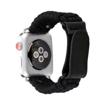 Magic Paste Leather Nylon Apple Watch Wrist Band 38/40mm