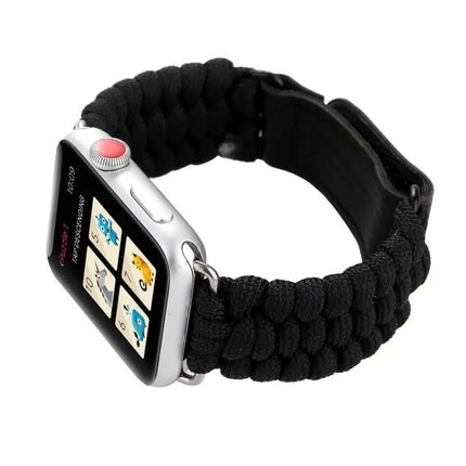 Nylon Watch Band Stainless Buckle Fits Apple 49/45/44mm