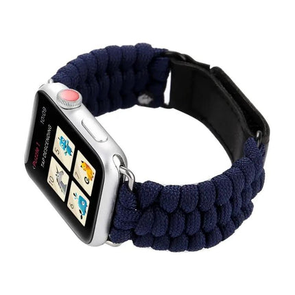 Nylon Watch Band Stainless Buckle Fits Apple 49/45/44mm