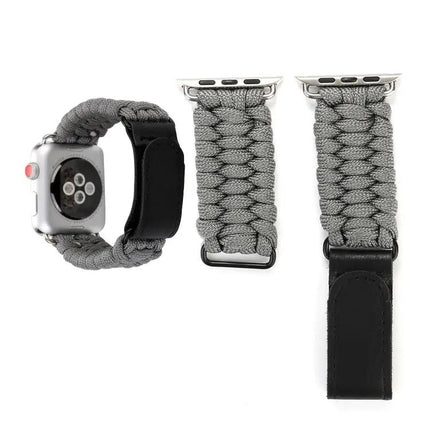 Nylon Watch Band Stainless Buckle Fits Apple 49/45/44mm