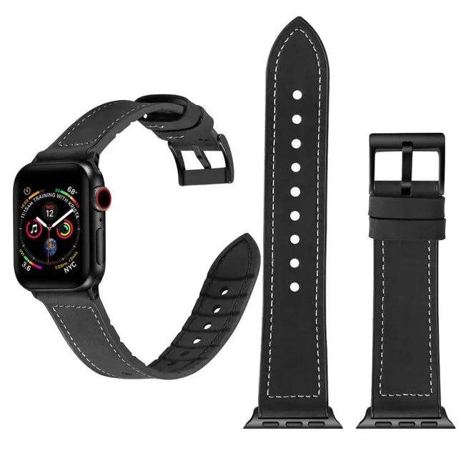 TPU Stainless Steel Band For Apple Watch 42/44/45mm