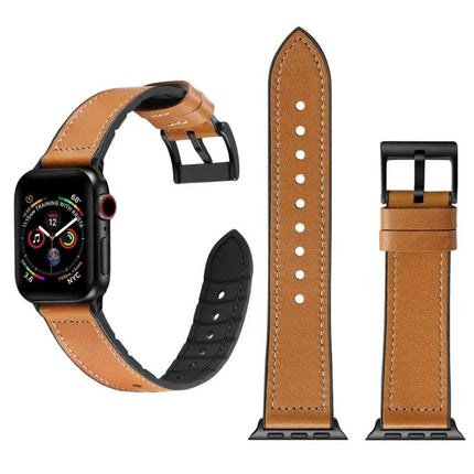 TPU Stainless Steel Band For Apple Watch 42/44/45mm