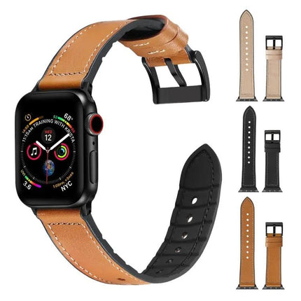 TPU Stainless Steel Band For Apple Watch 42/44/45mm