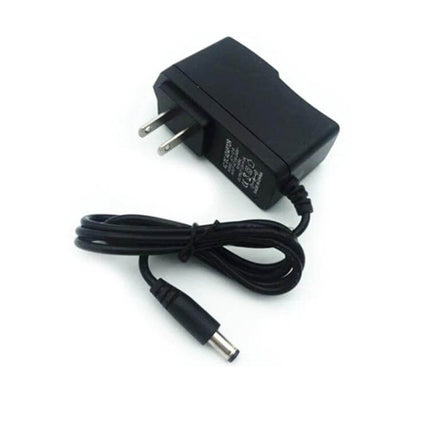 AC to DC Power Adapter EU Plug for Small Devices Home Use - black 5V 1A wall adapter with 5.5x2.5mm DC plug and cable