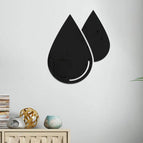 Water Drops / Black
