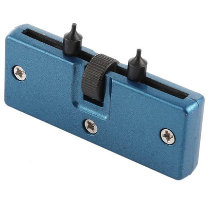 Adjustable Steel Watch Back Case Opener For Home Use - blue rust-resistant steel watch case opener for screw-on and snap-on backs