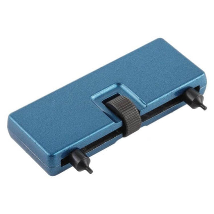 Adjustable Steel Watch Back Case Opener For Home Use - compact rust-resistant steel tool for opening screw-on and snap-on watch backs