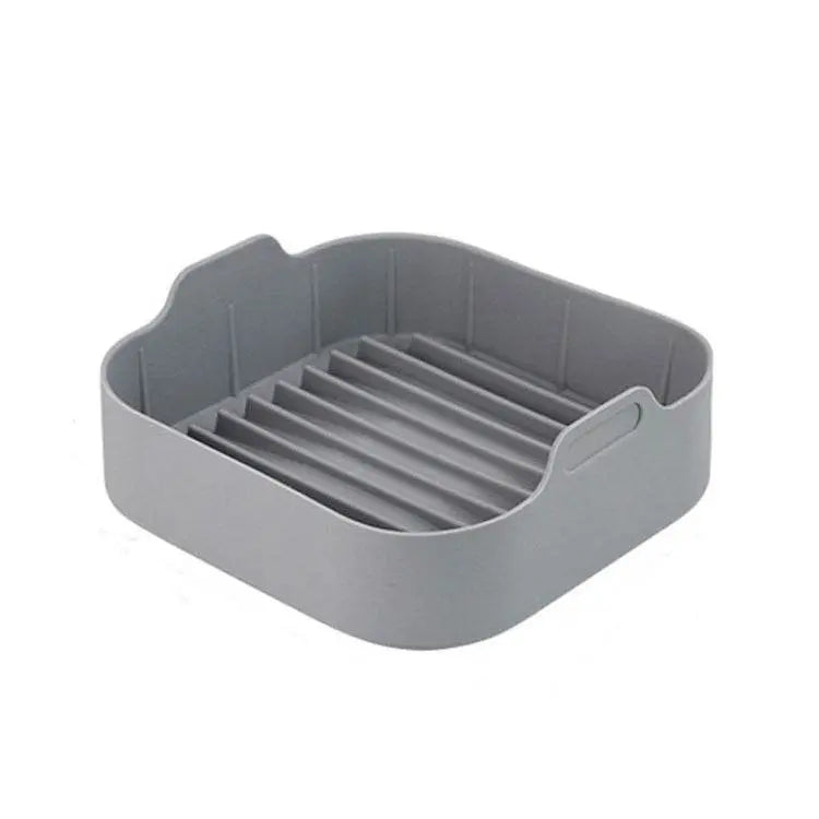 Air Fryer Silicone Grill Pan Accessories Square 20.5 cm Round 