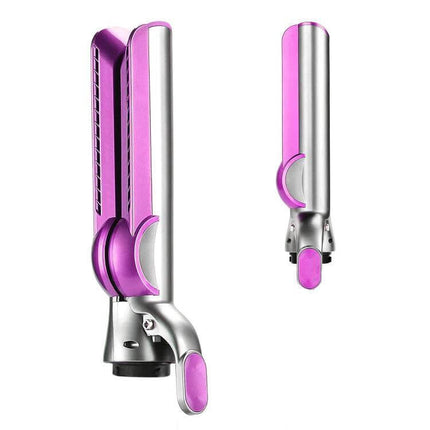 Airwrap Straightening Nozzle Attachment For Wet To Dry Styling - pink and silver nozzle for Airwrap HS01 HS05 HS08, wet-to-dry frizz-reducing styling