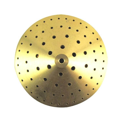 All-Copper Water Nozzle For Landscaping Fountain 1.5 Inch brass lotus shower head with firework spray, 4x4x7.6cm compact fountain nozzle