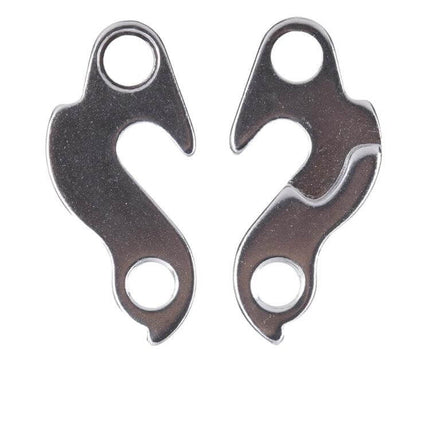 Alloy Rear Derailleur Tail Hook for MTB and Road Bikes - pair of lightweight corrosion‑resistant aluminium derailleur hangers