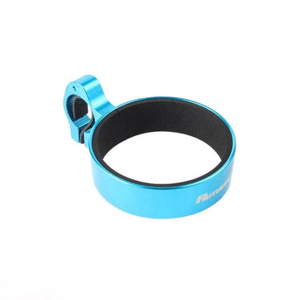Aluminum Cup Holder for Bikes and Scooters to Hold Coffee Cups - blue aluminum 76mm bike and scooter beverage mount