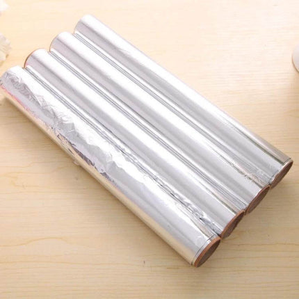 Aluminum Foil Roll 5m For Baking And Barbecue Non Toxic – 5m single roll of non-toxic aluminum foil for baking, grilling, lining pans and wrapping food