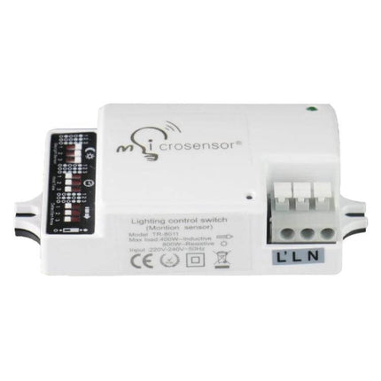 Ambient Light Control Sensor For Automatic Lighting white microwave motion and brightness detector module for garden and road lights