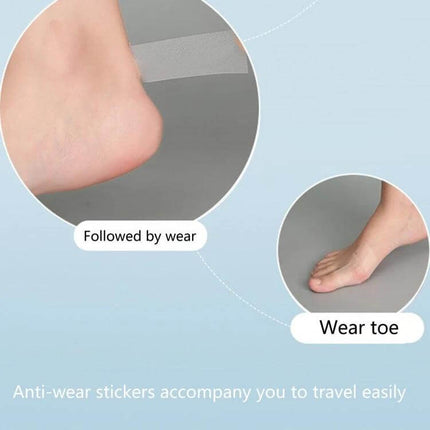 Anti-Wear Heel Stickers 5m Roll For Cracked Heel Care breathable tearable heel protection strip reducing rubbing and blisters