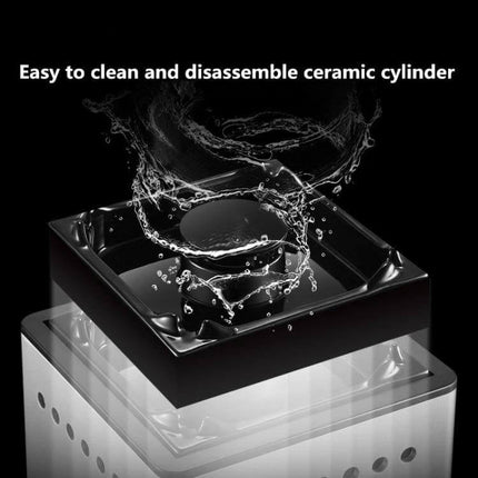 Ashtray Air Purifier For Home Smoke Removal Small Desktop ceramic cylinder disassembles for easy cleaning on small desktop
