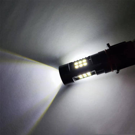 Automotive High-Power LED Fog Lamp Pure White For Cars illuminated P13W 6500K 4.5W compact bulb for fog, DRL, parking lights