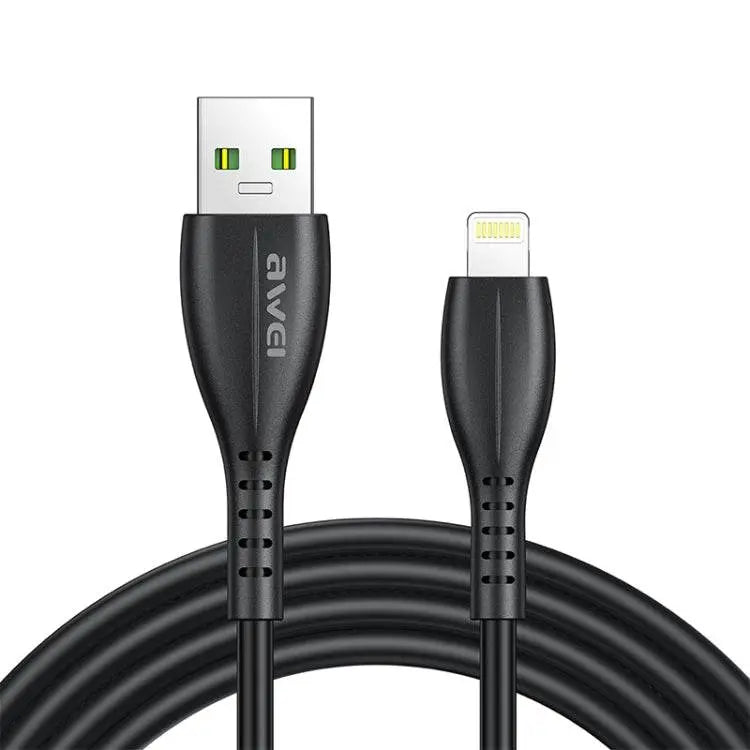 Awei CL-115L 1m 2.4A USB to 8 Pin Charging Cable 100cm