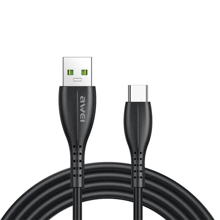 Awei CL-115T 1m 2.4A USB to Type-C Charging Cable Fast Charge